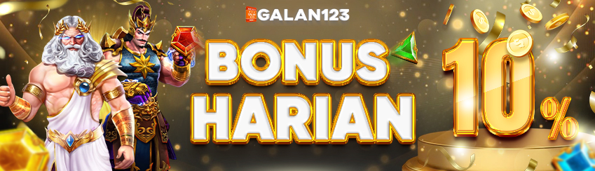 BONUS HARIAN 10%